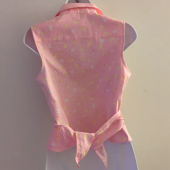 Lilly Pulitzer wrap top - Picture 2 of 5